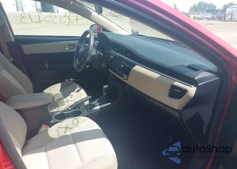 2014 Toyota Corolla Le z USA, uszkodzony, nr VIN 5YFBURHE9EP036154